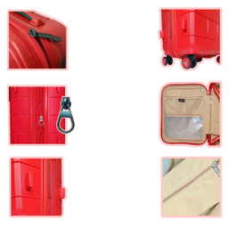 چمدان کاریبو مدل Cube مجموعه چهار عددی