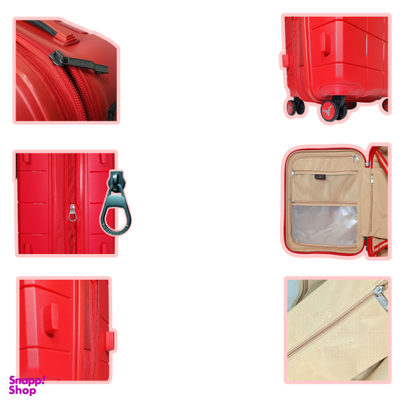 چمدان کاریبو مدل Cube مجموعه چهار عددی