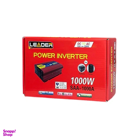 مبدل برق 1000 وات خودرو لیدر مدل SAA-1000A