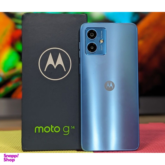 گوشی موبایل موتورولا مدل Moto G14 دو سیم کارت ظرفیت 128 گیگابایت رم 4 گیگابایت