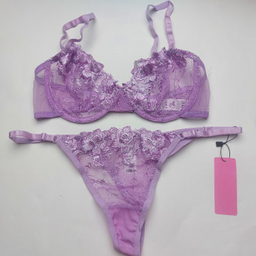 ست شورت و سوتین زنانه برتا کد 2020KP رنگ بنفش