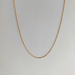 زنجیر طلا 18 عیار زنانه مدل فلامینگو کد 40