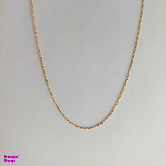 زنجیر طلا 18 عیار زنانه مدل فلامینگو کد 40