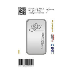 شمش نقره 999.9 عیار توکنیکو کد 01