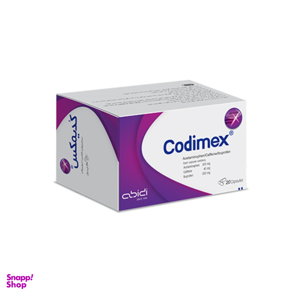 کپسول کدیمکس دکتر عبیدی بسته 20 عددی