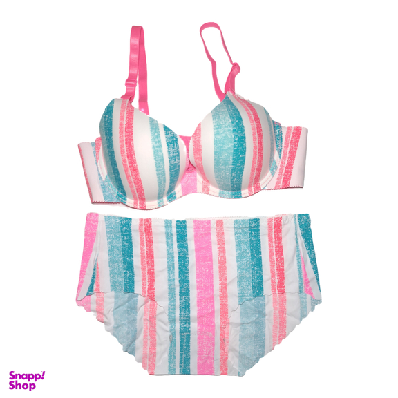 ست لباس زیر زنانه مدل 009 رنگ صورتی