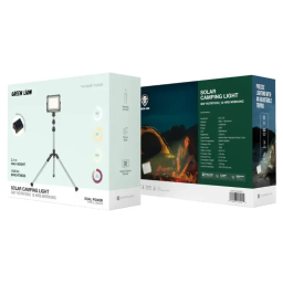 چراغ کمپینگ خورشیدی گرین لاین مدل Solar Camping Light 7200mAh