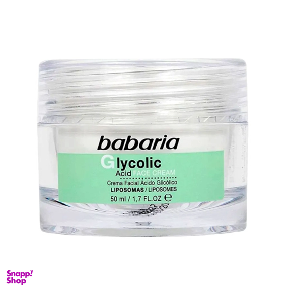 کرم ضد چروک باباریا مدل Glycolic حجم 50 میلی لیتر
