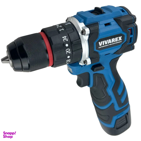 دریل شارژی چکشی 16.8 ولت ویوارکس مدل VR1682H-BL-BLUE