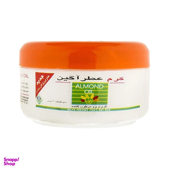 کرم مرطوب کننده عطر آگین مدل روغن بادام حجم 200 میلی لیتر