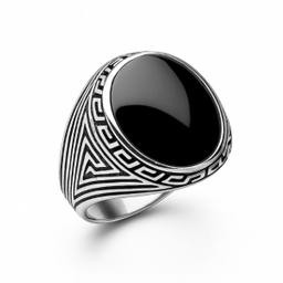 انگشتر نقره مردانه مدل ورساچه کد 136677