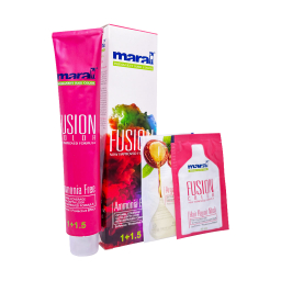 رنگ مو فاقد آمونیاک مارال مدل Fusion Color شماره 5.291 رنگ دودی بنفش تیره حجم 100 میلی‌ لیتر