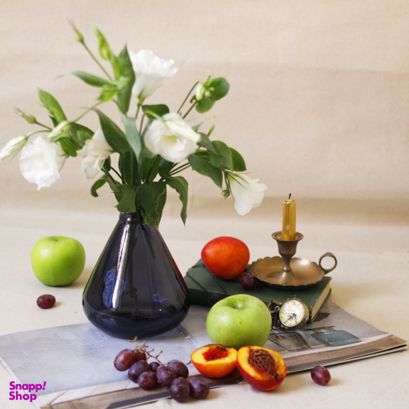 گلدان شیشه ای کد SD28