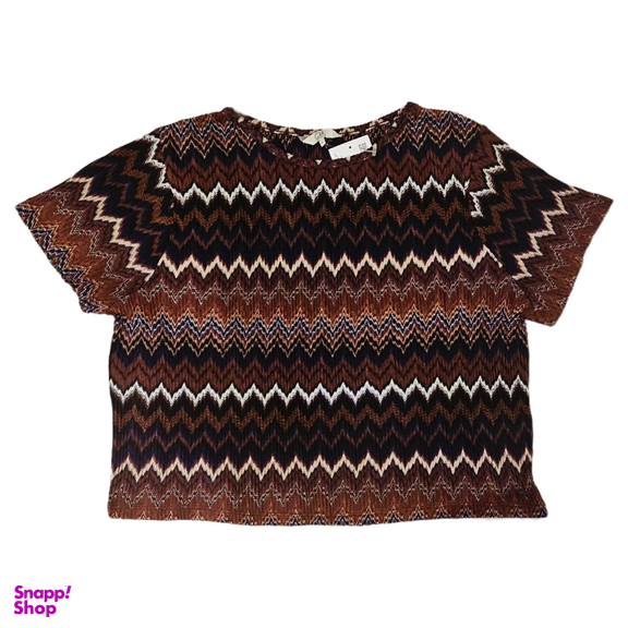 بلوز زنانه سی اند ای کد 105 رنگ قهوه ای