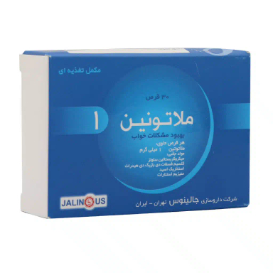 قرص ملاتونین 1 جالینوس بسته 30 عددی