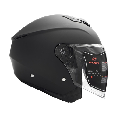 کلاه کاسکت بدون فک فلش مدل 852 matt black