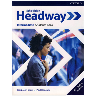 کتاب Headway Intermediate 5th Edition اثر john and Liz soars Paul Hancock انتشارات oxford به همراه سی دی