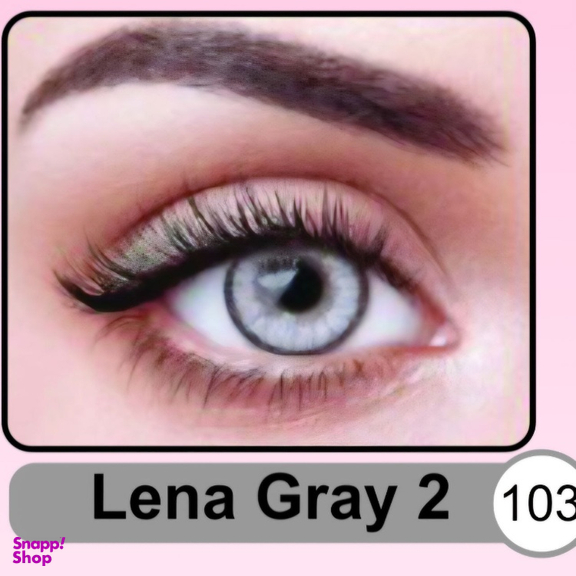 لنز چشم سالیانه نیوویژن رنگ Lena Gray 2 شماره 103