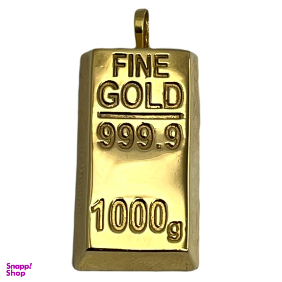 پلاک گردنبند طلا 18 عیار زنانه الوند گلد مدل شمش کد 73530