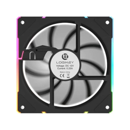 فن کیس لاجیکی مدل F327 BK بسته 3 عددی