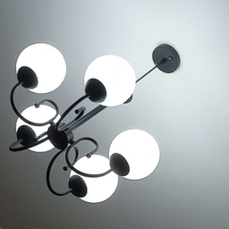 لوستر 5 شعله نورهام مدل مهتاب