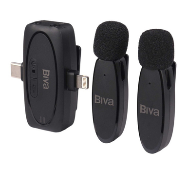میکروفون بی سیم یقه ای بیوا مدل WM-03
