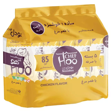 نودل شف هو طعم مرغ وزن 425 گرم بسته 5 عددی