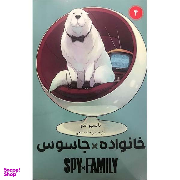 کتاب خانواده جاسوس 4 اثر تاتسیو اندو انتشارات مات