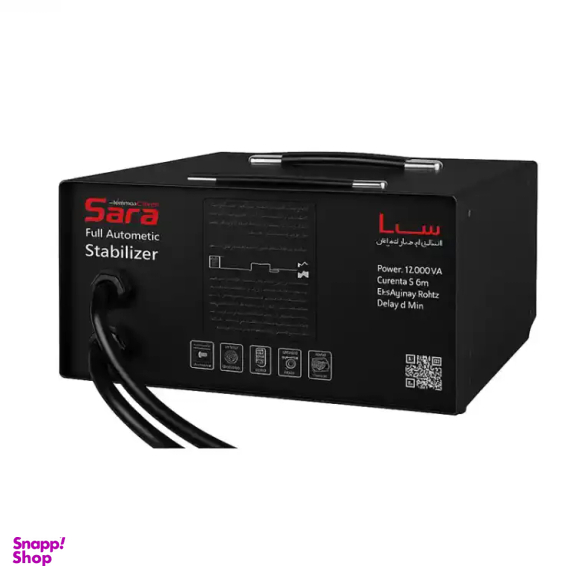 استابیلایزر سارا مدل T420S ظرفیت 20000VA مناسب کولر گازی