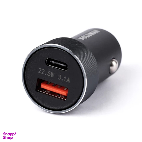 شارژر فندکی 22 وات کلومن مدل KC-C07 به همراه کابل تبدیل USB-C