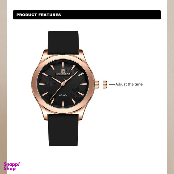 ساعت مچی عقربه ای زنانه نیوی فورس مدل NF5051RGBB