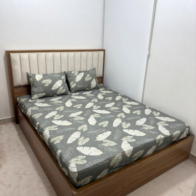 سرویس ملحفه دو نفره 3 تکه ناتوسا مدل سلین کد 180