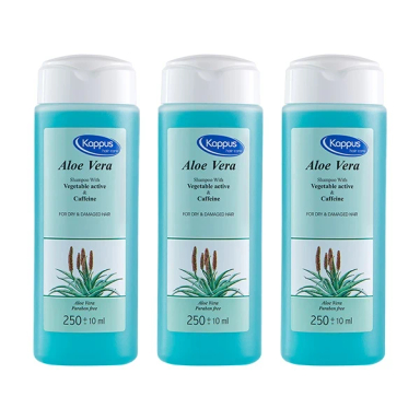 شامپو مو کاپوس مدل Aloe Vera حجم 250 میلی لیتر