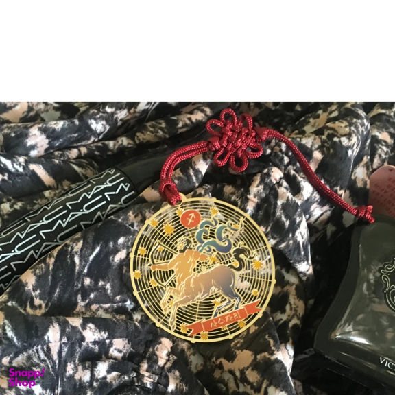 آویز گردنبند طرح ماه تولد آذر کد BM 9