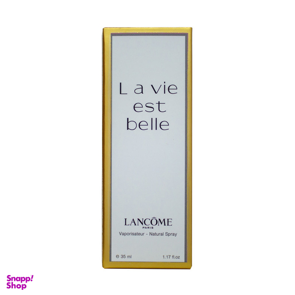 عطر جیبی زنانه نیو پرستیژ کالر مدل La Vie Est Belle حجم 35 میلی لیتر