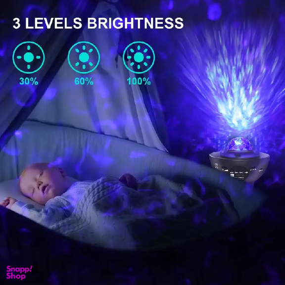 چراغ خواب کهکشانی مدل Starry Projector Light