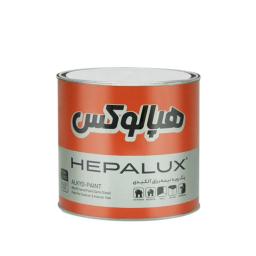 رنگ روغنی سفید نیم براق هپالوکس کد 902 حجم 1 لیتر
