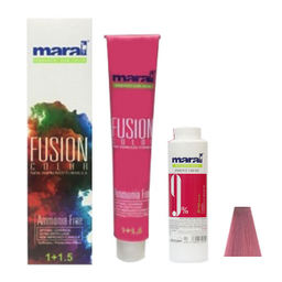 رنگ مو مارال مدل Fusion شماره 7.916 رنگ کوارتز صورتی حجم 100 میلی‌لیتر