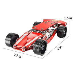 ساختنی 133تکه ناب سل مدل ماشین فلزی 133 قطعه METAL CONSTRUCTION SET NO.868-1