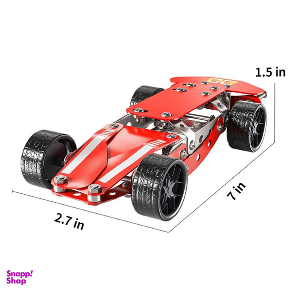 ساختنی 133تکه ناب سل مدل ماشین فلزی 133 قطعه METAL CONSTRUCTION SET NO.868-1
