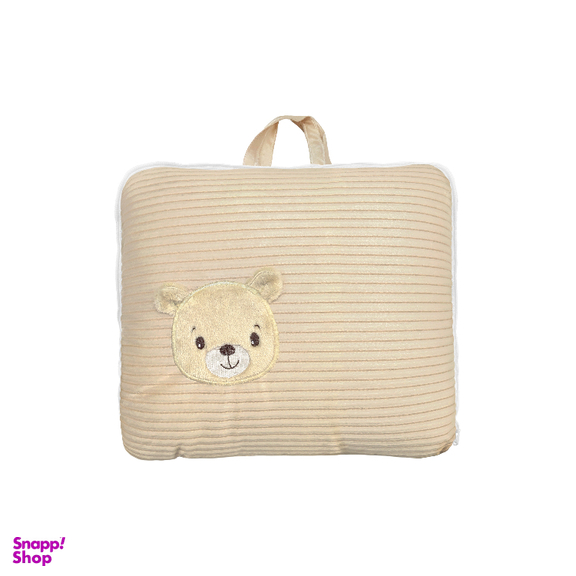 سرویس خواب مسافرتی نوزادی 3 تکه پینک بلو مدل خرس و خرگوش