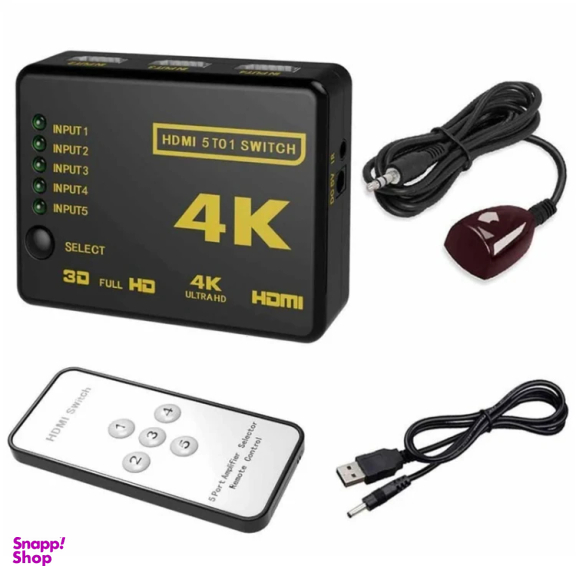 اسپلیتر HDMI مدل MG.4K 5in1