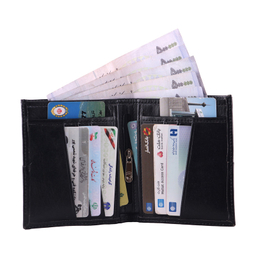 کیف پول چرم بارز مدل DM90