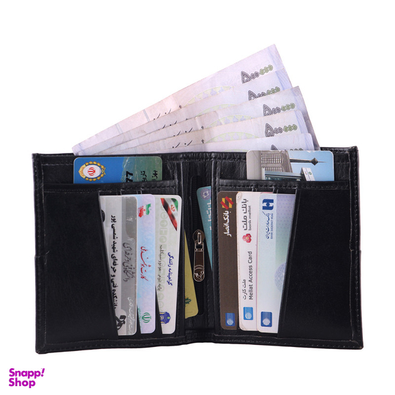 کیف پول چرم بارز مدل DM90