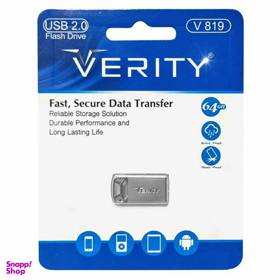 فلش مموری وریتی مدل V-819 ظرفیت 64 گیگابایت
