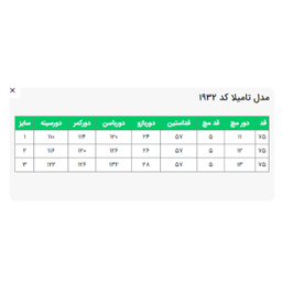 مانتو زنانه السانا مدل تامیلا کد 193201