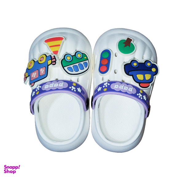 صندل بچگانه پاپا مدل هانی رنگ سفید