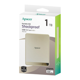 اس اس دی اکسترنال اپیسر مدل AS724 ظرفیت 1 ترابایت رابط USB 3.2 Gen2