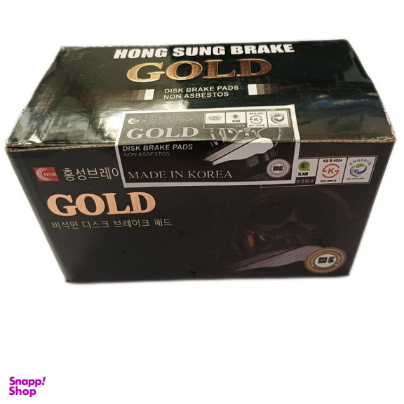 لنت ترمز جلو خودرو گلد کد G1190039 مناسب سانگ یانگ موسو