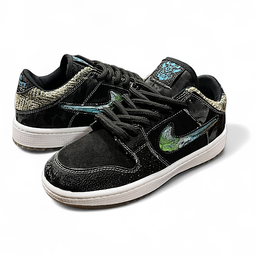 کتانی مردانه طرح نایکی مدل دراگون کد D67 رنگ مشکی